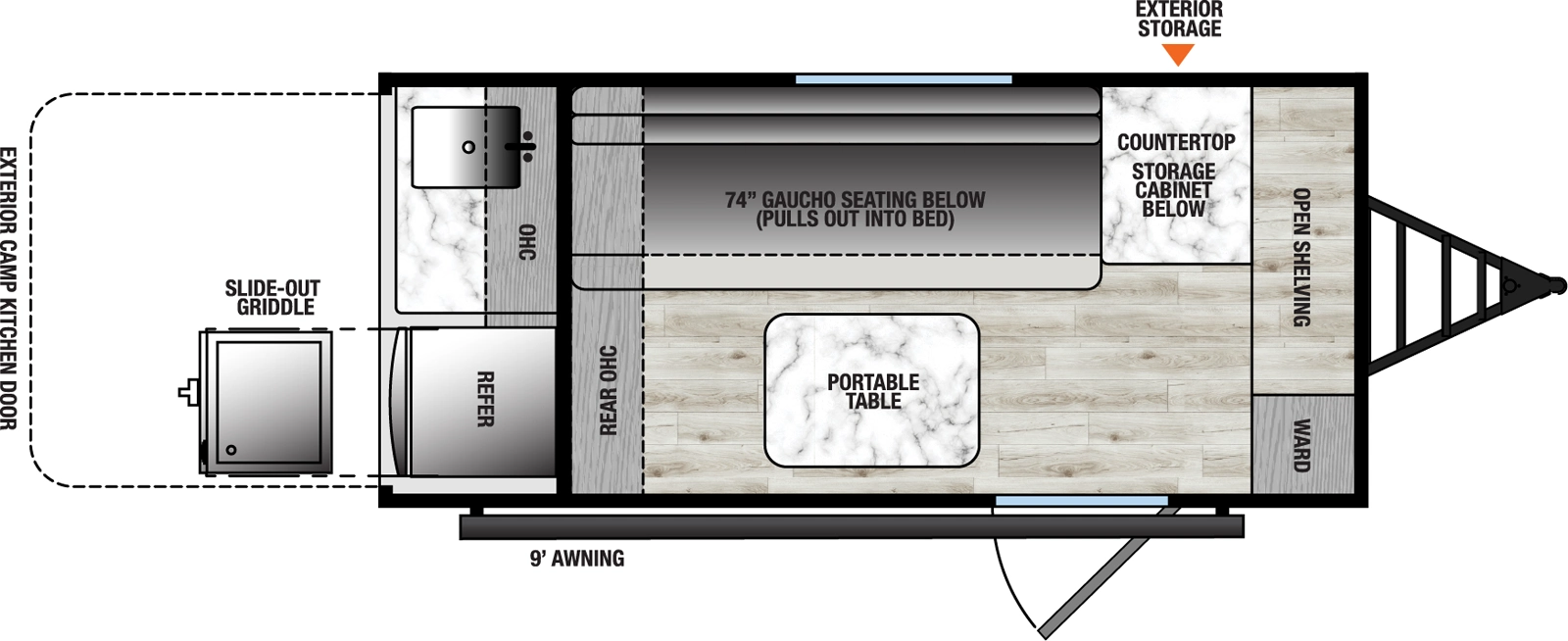 Viking Rok 9000ROK Floorplan